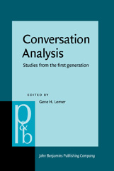 E-book, Conversation Analysis, John Benjamins Publishing Company