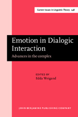 E-book, Emotion in Dialogic Interaction, John Benjamins Publishing Company