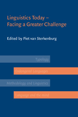 E-book, Linguistics Today : Facing a Greater Challenge, John Benjamins Publishing Company