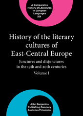E-book, History of the Literary Cultures of East-Central Europe, John Benjamins Publishing Company