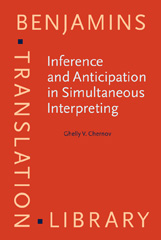 E-book, Inference and Anticipation in Simultaneous Interpreting, Chernov, Ghelly V., John Benjamins Publishing Company