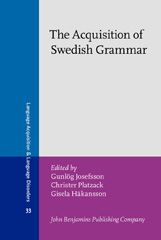 eBook, The Acquisition of Swedish Grammar, John Benjamins Publishing Company