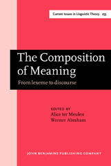 E-book, The Composition of Meaning, John Benjamins Publishing Company