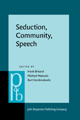 eBook, Seduction, Community, Speech, John Benjamins Publishing Company