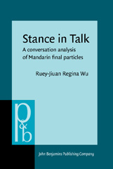 E-book, Stance in Talk, Wu, Ruey-Jiuan Regina, John Benjamins Publishing Company