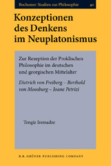 E-book, Konzeptionen des Denkens im Neuplatonismus, John Benjamins Publishing Company