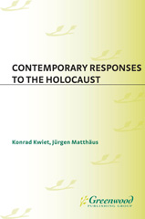 E-book, Contemporary Responses to the Holocaust, Bloomsbury Publishing