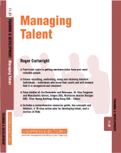 E-book, Managing Talent : Training and Development 11.7, Capstone