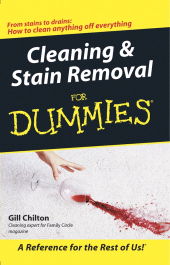 E-book, Cleaning and Stain Removal for Dummies, For Dummies