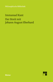 E-book, Der Streit mit Johann August Eberhard, Felix Meiner Verlag