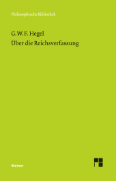 E-book, Über die Reichsverfassung, Felix Meiner Verlag