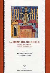 Chapter, Les éditions de la Bible latine dans les universités du XIIIe siècle, SISMEL edizioni del Galluzzo