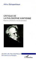 E-book, Critique de la philosophie kantienne, L'Harmattan