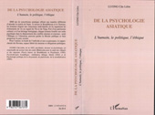 E-book, De la psychologie asiatique : L'humain, le politique, l'éthique, L'Harmattan
