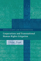 E-book, Corporations and Transnational Human Rights Litigation, Joseph, Sarah, Hart Publishing