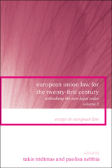 eBook, European Union Law for the Twenty-First Century : Volume 2, Hart Publishing