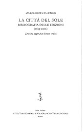 E-book, La città del sole : bibliografia delle edizioni : 1623-2002, Istituti editoriali e poligrafici internazionali
