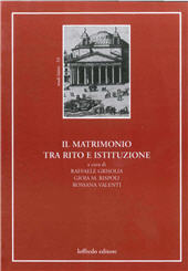 eBook, Il matrimonio tra rito e istituzione : percorsi tematici nel mondo greco-romano, Paolo Loffredo