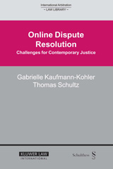 E-book, Online Dispute Resolution, Wolters Kluwer