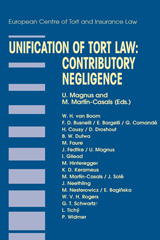 E-book, Unification of Tort Law : Contributory Negligence, Kluwer Law International