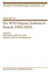 E-book, The WTO Dispute Settlement System : 1995-2003, Wolters Kluwer