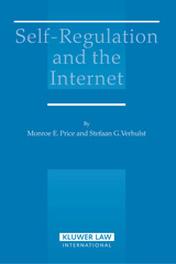 E-book, Self-Regulation and the Internet, Kluwer Law International