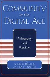 E-book, Community in the Digital Age : Philosophy and Practice, Rowman & Littlefield Publishers