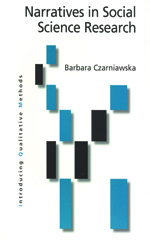 E-book, Narratives in Social Science Research, Czarniawska, Barbara, Sage