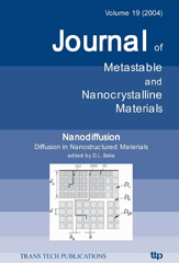 E-book, Nanodiffusion, Trans Tech Publications Ltd