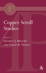 E-book, Copper Scroll Studies, Brooke, George J., T&T Clark