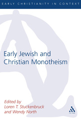 E-book, Early Jewish and Christian Monotheism, T&T Clark