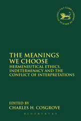 E-book, The Meanings We Choose, T&T Clark