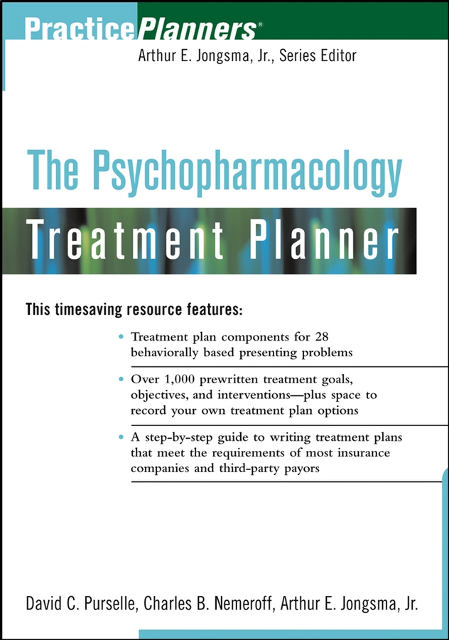 E-book, The Psychopharmacology Treatment Planner, John Wiley & Sons