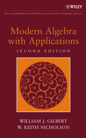 E-book, Modern Algebra with Applications, John Wiley & Sons
