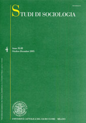 Heft, Studi di sociologia. N. 4 - 2005, 2005, Vita e Pensiero