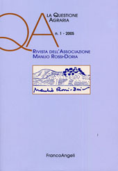 Issue, QA : Rivista dell'Associazione Rossi-Doria. Fascicolo 1, 2005, Franco Angeli