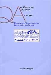 Issue, QA : Rivista dell'Associazione Rossi-Doria. Fascicolo 3, 2005, Franco Angeli