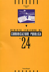 Fascicolo, Rivista italiana di comunicazione pubblica. Fascicolo 24, 2005, Franco Angeli