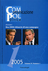 Article, La campagna presidenziale Usa 2004: un bilancio e alcune riflessioni, Franco Angeli  ; Il Mulino