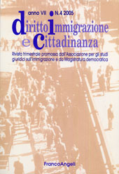 Fascicolo, Diritto, immigrazione e cittadinanza. Fascicolo 4, 2005, Franco Angeli