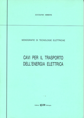 E-book, Cavi per il trasporto di energia elettrica, Simoni, Luciano, CLUEB