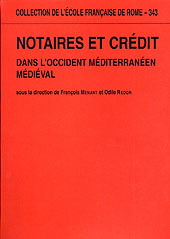 Chapter, Crédit et notariat en Cerdagne et Roussillon du XIIIe au XVe siècle, École française de Rome