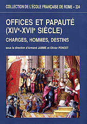 Capitolo, Per la storia dell'amministrazione pontificia nel Seicento : organizzazione e personale della congregazione del Buon Governo (1605-1676), École française de Rome