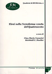 E-book, Ebrei nella terraferma veneta del Quattrocento : atti del convegno di studi, Verona, 14 novembre 2003, Firenze University Press