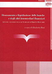 Capítulo, La liquidazione dell'attivo e la cessione "in blocco" o "aggregata" della banca, PLUS-Pisa University Press