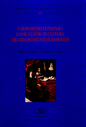 Capítulo, I. Musica, teatro e arte nei monasteri : Esopo nel teatro delle monache toscane, Edizioni di storia e letteratura