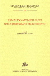 Chapter, In margine al carteggio Momigliano-Gabba, Edizioni di storia e letteratura