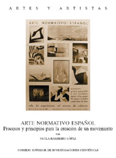 eBook, Arte normativo español : procesos y principios para la creación de un movimiento, CSIC