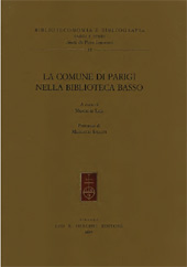 E-book, La Comune di Parigi nella Biblioteca Basso, L.S. Olschki