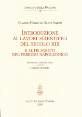 eBook, Introduzione ai lavori scientifici del secolo XIX e altri scritti del periodo napoleonico, L.S. Olschki